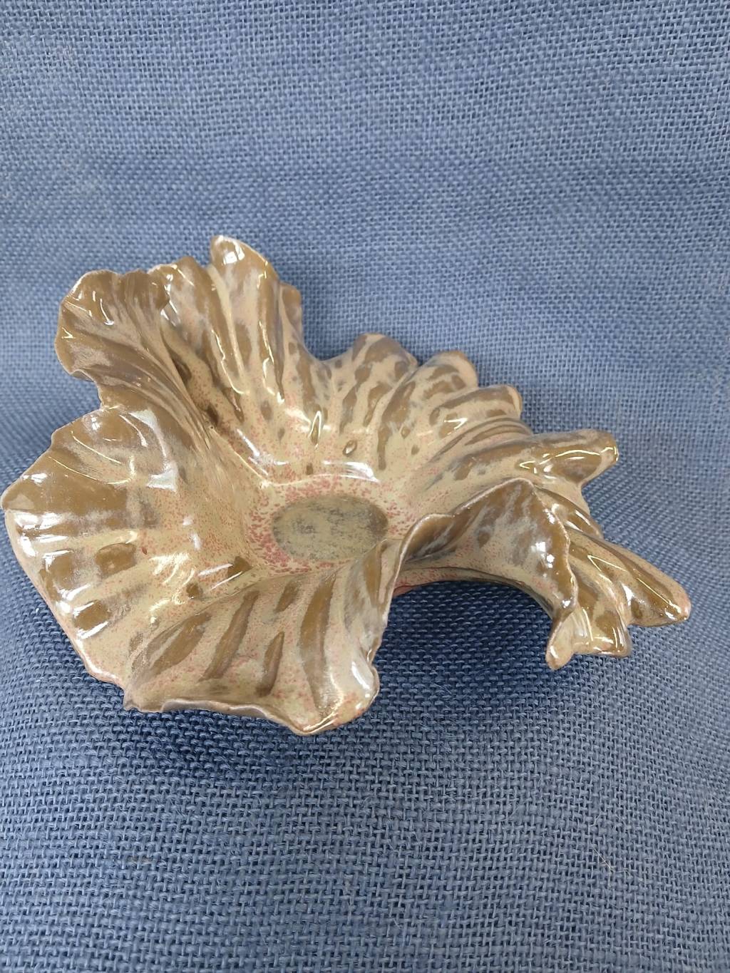 Green Moss Flared&nbsp;Bowl