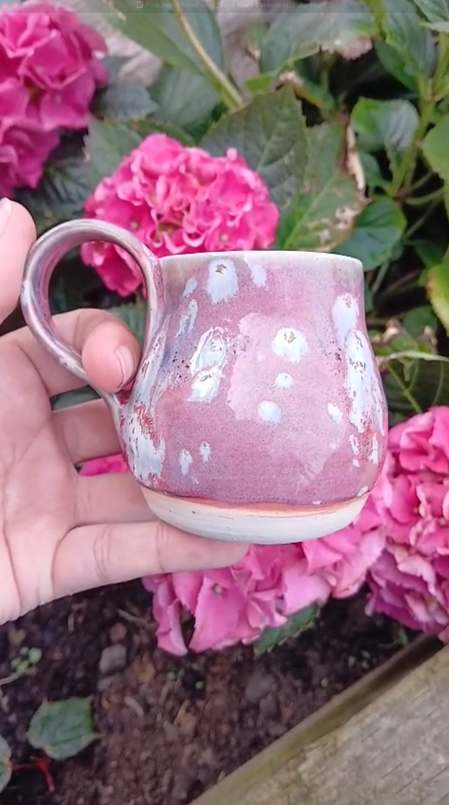 Pink Burst Small&nbsp;Mug