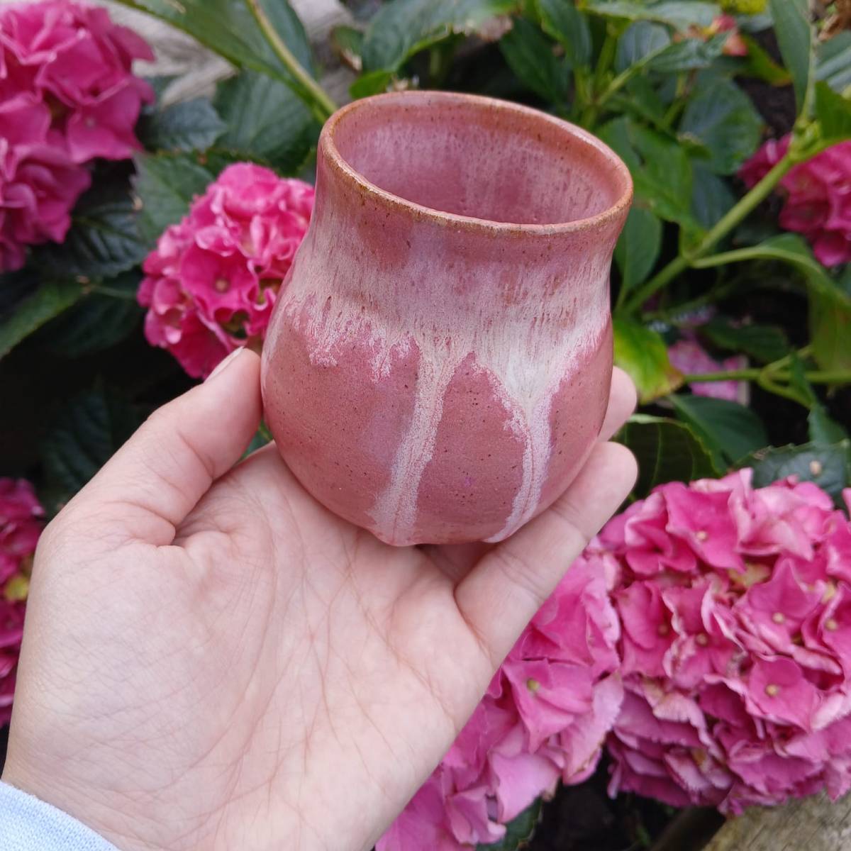 Pink Drip Bud&nbsp;Vase